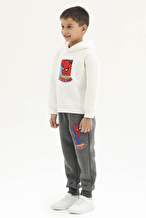 Spıderman © Dısney Funfair Erkek Çocuk Sweatshirt 261OZSP-1003 Ekru