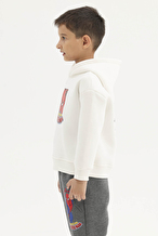 Spıderman © Dısney Funfair Erkek Çocuk Sweatshirt 261OZSP-1003 Ekru