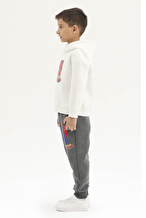Spıderman © Dısney Funfair Erkek Çocuk Sweatshirt 261OZSP-1003 Ekru