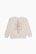 Funfair Kız Çocuk Sweat 2626325004 Ekru