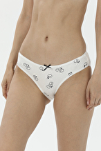 Shefame Kadın 3'lü Desenli Slip Külot 2324K001MD