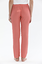 Shefame Kadın Desenli Viskon Pijama Altı 241SVM06