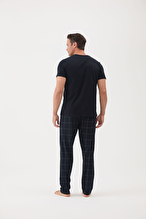 Cottons & Clouds Erkek Kısa Kollu Pijama Takımı CC9578