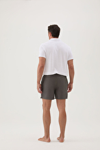 Cottons & Clouds Erkek İki Yan Cep Detaylı Su İtici Özellikli Gofre Mayo Şort CC0711