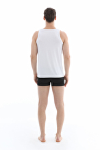 Cottons & Clouds Erkek Tekli U Yaka Kalın Askılı Modal Atlet CC9305