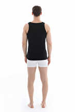 Cottons & Clouds Erkek Tekli U Yaka Kalın Askılı Modal Atlet CC9305