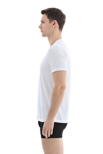 Cottons & Clouds Erkek İkili Bisiklet Yaka Kısa Kollu Fanila CC9675