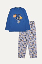 Funfair Erkek Çocuk Uzun Kollu Baskılı Pijama Takımı 251EC15PL