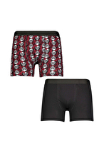 First Company Erkek İkili Desenli Boxer 25ETE07MD