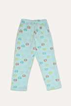 Funfair Kız Çocuk Fil Baskılı Kısa Kollu Pijama Takımı 251KT04PL