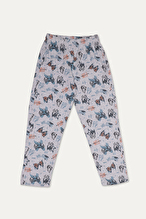 Funfair Erkek Çocuk Graffiti Baskılı Kısa Kollu Pijama Takımı 251ET07PL