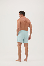 Cottons & Clouds Erkek İki Yan Cep Detaylı Su İtici Özellikli Gofre Mayo Şort CC0712