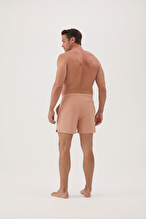 Cottons & Clouds Erkek İki Yan Cep Detaylı Su İtici Özellikli Gofre Mayo Şort CC0713