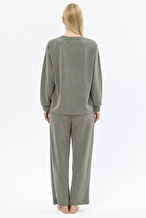 Shefame Kadın Bisiklet Yaka Sweatshirt 252K7004TR
