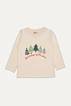 Funfair Unisex Çocuk Yılbaşı Temalı Pijama Takımı 251C3008TK
