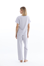 Shefame Kadın Tişört Pijama Takım 261K7003MB