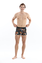 Crew Up Erkek Baskılı Boxer CW1005