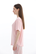 Shefame Kadın Oslo Kısa Kollu Pijama Takımı 261K7103PI