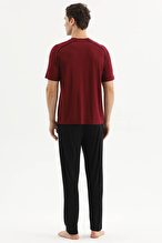 Finesuits Erkek Kısa Kol Pijama Takım 261E6056KL