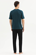 Finesuits Erkek Kısa Kol Pijama Takım 261E6056KL
