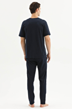 Finesuits Erkek Kısa Kol Pijama Takım 261E6057KL