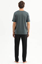 Finesuits Erkek Kısa Kol Pijama Takım 261E6059KL