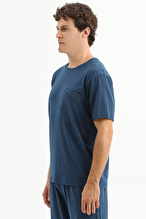 Finesuits Erkek Kısa Kol Pijama Takım 261E6060KL