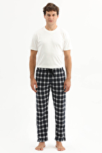 First Company Erkek Penye Kareli Erkek Pijama Altı 261E6005PI