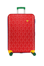 Travel Zone Sert Büyük Boy Valiz 26TZ153-ABS800-70CM Kırmızı
