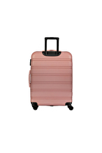 Travel Zone Valiz Sert 26YTZ-KC153128-50Cm Toz Pembe