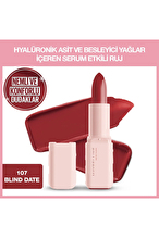 Maybelline New York Serum Etkili Hyalüronik Asit ve Besleyici Yağ İçeren Ruj 107 Blind Date