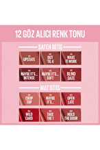 Maybelline New York Serum Etkili Hyalüronik Asit ve Besleyici Yağ İçeren Ruj 107 Blind Date