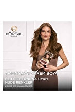 Loreal Excellence Creme Nude Renkler Saç Boyası 6U Koyu Kumral