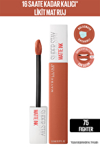 Maybelline Superstay Matte Ruj 75 Fıghter