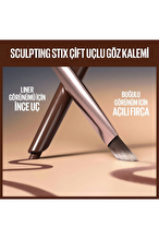 Maybelline New York Sculpting Stix Çift Uçlu Göz Kalemi 014 Mocha Contour