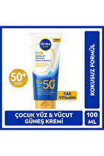 Nivea Sun Çocuk Günlük Koruma Güneş Kremi 50+SPF 100 ml