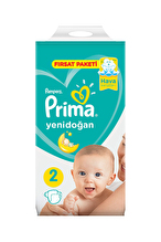 Prima Ekonomik Paket (2) Mini 4-8 kg 72 Adet Bebek Bezi