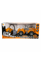 Duman Oyuncak Uzaktan Kumandalı İş Makinesi Kepçe Şarjlı