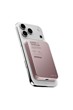 Momax IP117AP Q.Mag X1 10000mAh Wireless Taşınabilir Şarj Cihazı Pembe