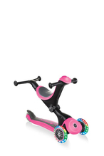 Globber Go Up Deluxe Işıklı Scooter - Pembe
