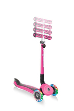 Globber Go Up Deluxe Işıklı Scooter - Pembe