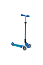 Globber Elite Deluxe Işıklı Scooter - Lacivert