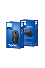 Philips SPK7418 Kablosuz Bluetooth 1600DPI 4 Tuşlu Optik Sessiz Mouse Siyah