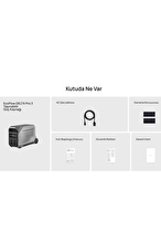 EcoFlow DELTA Pro 3 Güç Kaynağı (4096Wh) EFDELTAPRO3-EU-Cbox