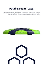 JOYSER Netrix Frisbee Hafif ve Köpük Frizbi Köpek Oyuncağı 24 cm