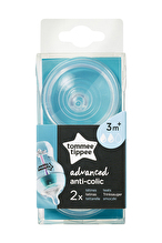 Tommee Tippee 2x Gelişmiş Antikolik Biberon Emzik Orta Akış 12851