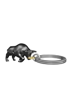 Metalmorphose Boğa Anahtarlık Parlak Kurşun Rengi MTM092-01