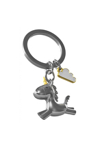 Metalmorphose 3D Uçan Unicorn Anahtarlık Gümüş MTM119-01