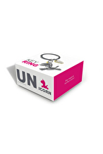 Metalmorphose 3D Uçan Unicorn Anahtarlık Gümüş MTM119-01
