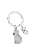 Metalmorphose Anne Bebek Koala Anahtarlık Beyaz- Gri MTM278-01